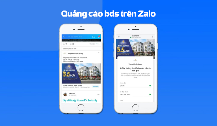 Có nên chạy quảng cáo Bất động sản trên Zalo Ads?