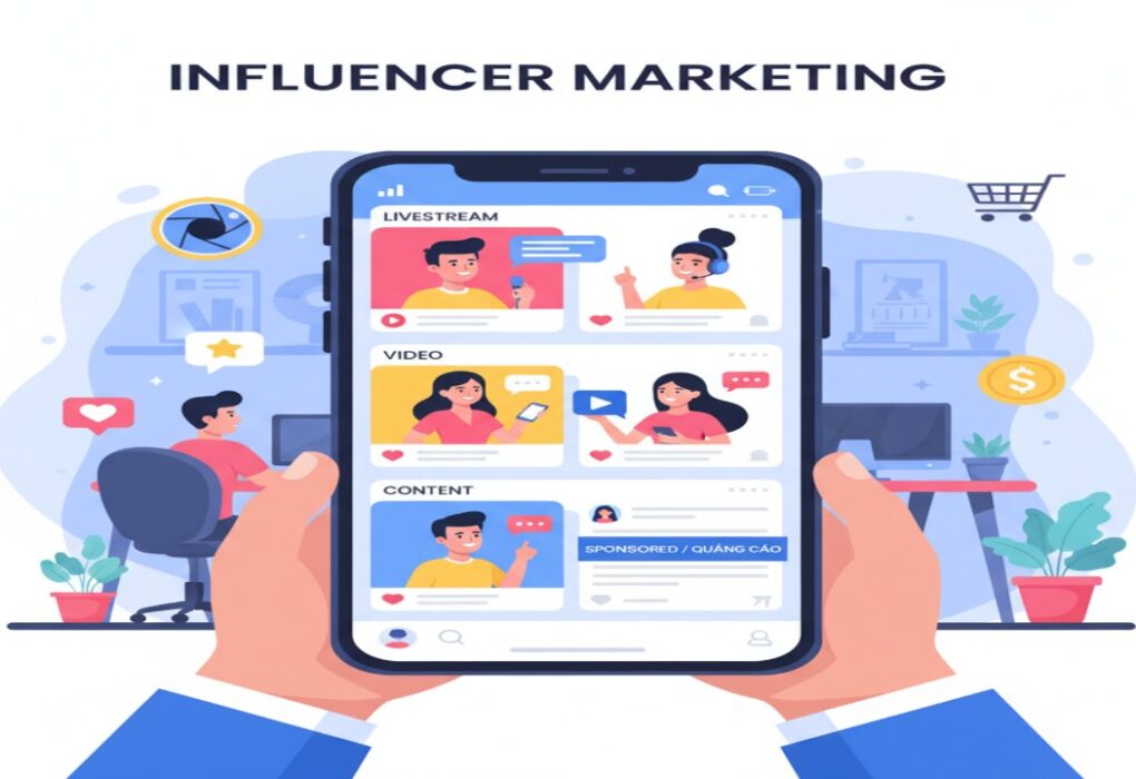 Influencer Marketing với influencer tương tác trên mạng xã hội