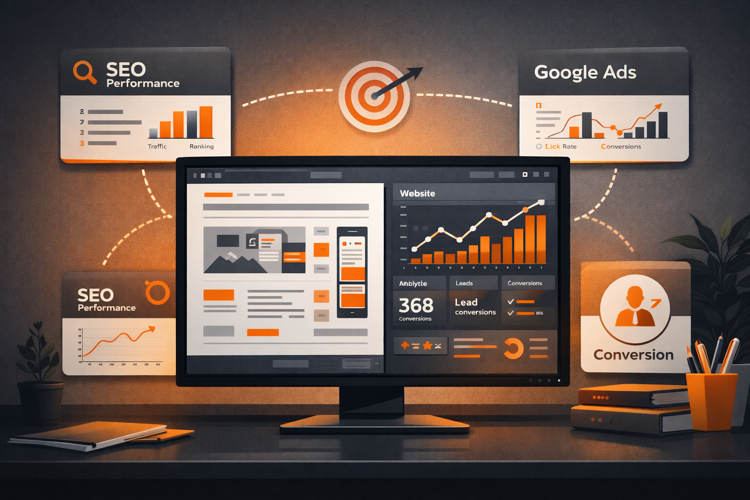 Website ảnh hưởng trực tiếp đến hiệu quả marketing online