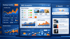 Bản tin SEO tháng 3 năm 2026 với biến động Google ranking và thay đổi Google Discover