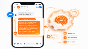 Chatbot AI trên Facebook Messenger tự động trả lời tin nhắn khách hàng ngay lập tức
