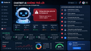 Chatbot AI không trả lời nguyên nhân và cách khắc phục