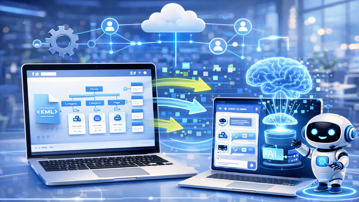 Trích xuất dữ liệu từ sitemap website vào chatbot AI