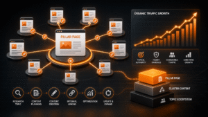 Chiến lược nội dung SEO với content system và topical authority