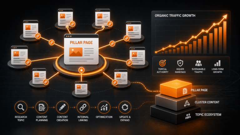 Chiến lược nội dung SEO với content system và topical authority