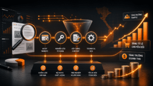 Chiến lược SEO tổng thể cho doanh nghiệp từ audit đến tăng trưởng doanh thu