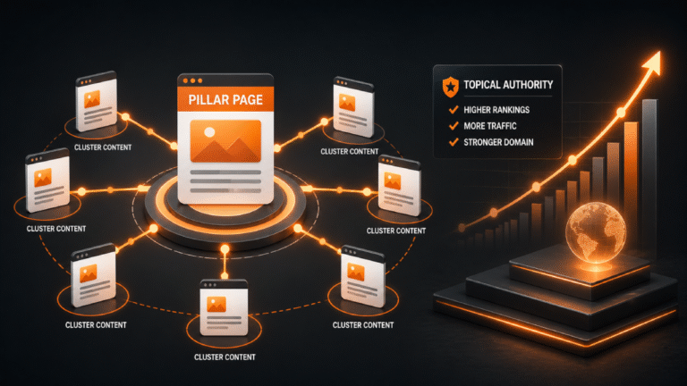 Pillar page và content hub giúp tăng topical authority cho website