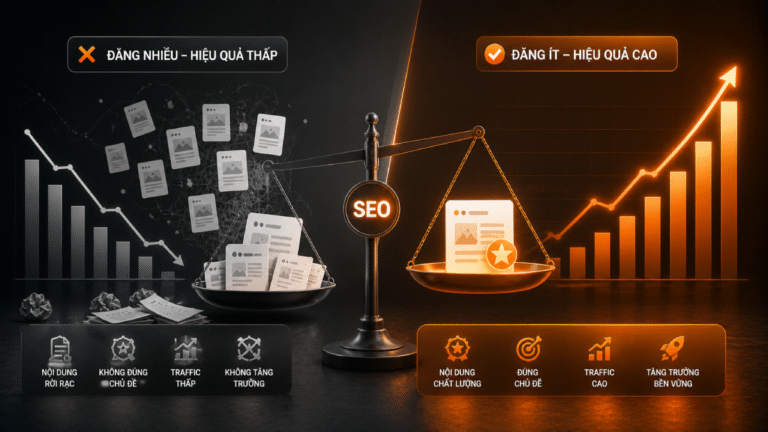 Tần suất đăng bài blog SEO và hiệu quả giữa số lượng và chất lượng