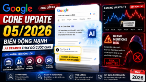 Google Core Update tháng 5/2026 và tác động của AI Overviews đến SEO